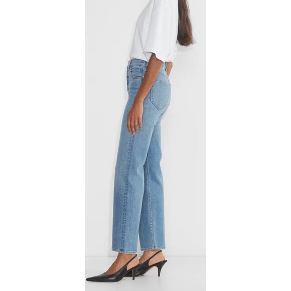 Aritzia Denim Forum The Arlo Hi Rise Straight Jeans-sz 29 - Picture 5 of 12
